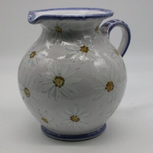 Vase (Krug) mit Margeriten-Muster