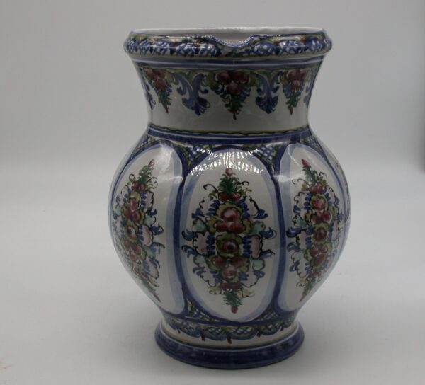 Vase mit blauem Preiselberrmuster – Bild 2