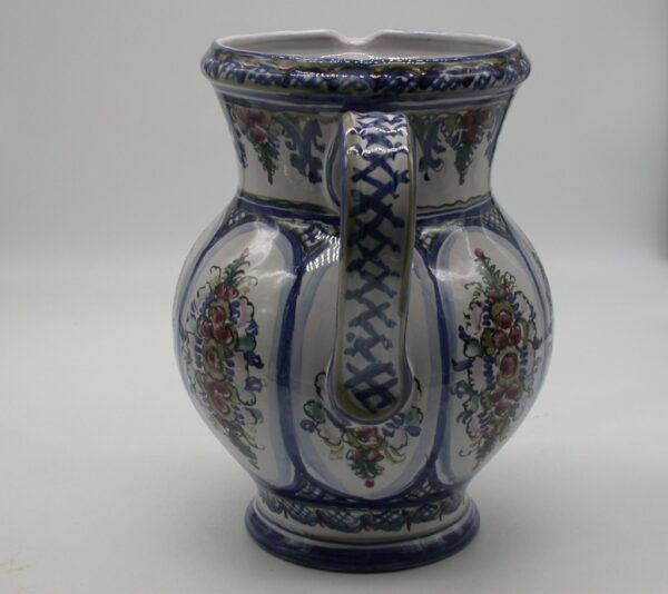 Vase mit blauem Preiselberrmuster – Bild 3