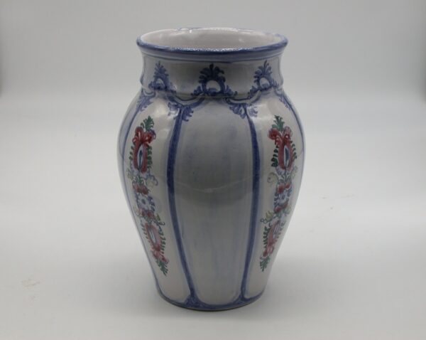 Vase für langstielige Blumen, hellblau – Bild 2