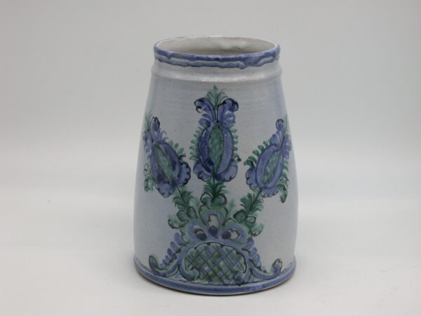 Vase in Blau und Grün