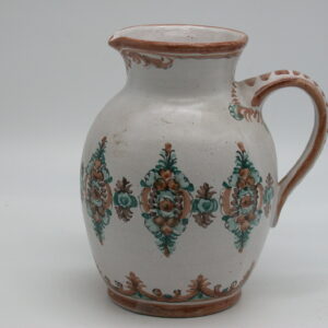 Vase (Krug) in Braun und Grün