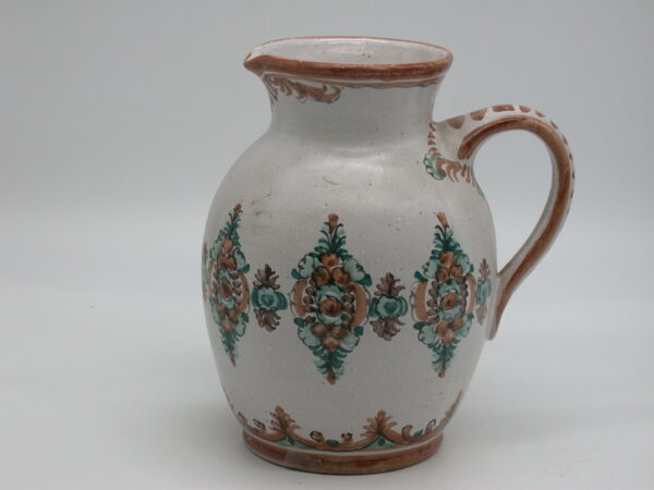 Vase (Krug) in Braun und Grün