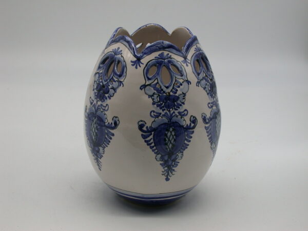 Vase blau Blüte – Bild 2