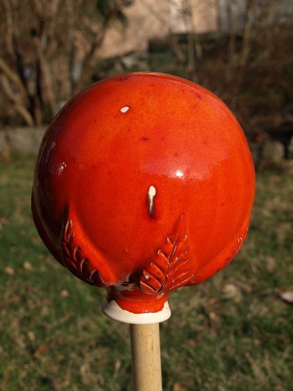 Rosenkugel feuerrot – Bild 2