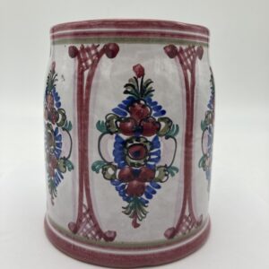 Bierkrug Rotblau Ornament