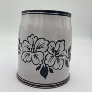 Bierkrug Schwarze Blüte