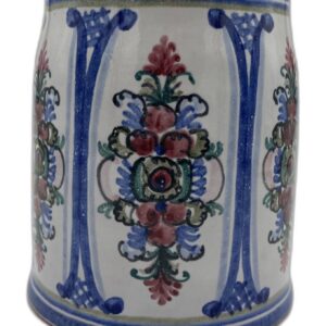 Bierkrug Preiselbeermuster Blau