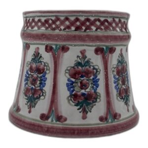 Tasse Preiselbeermuster Weinrot