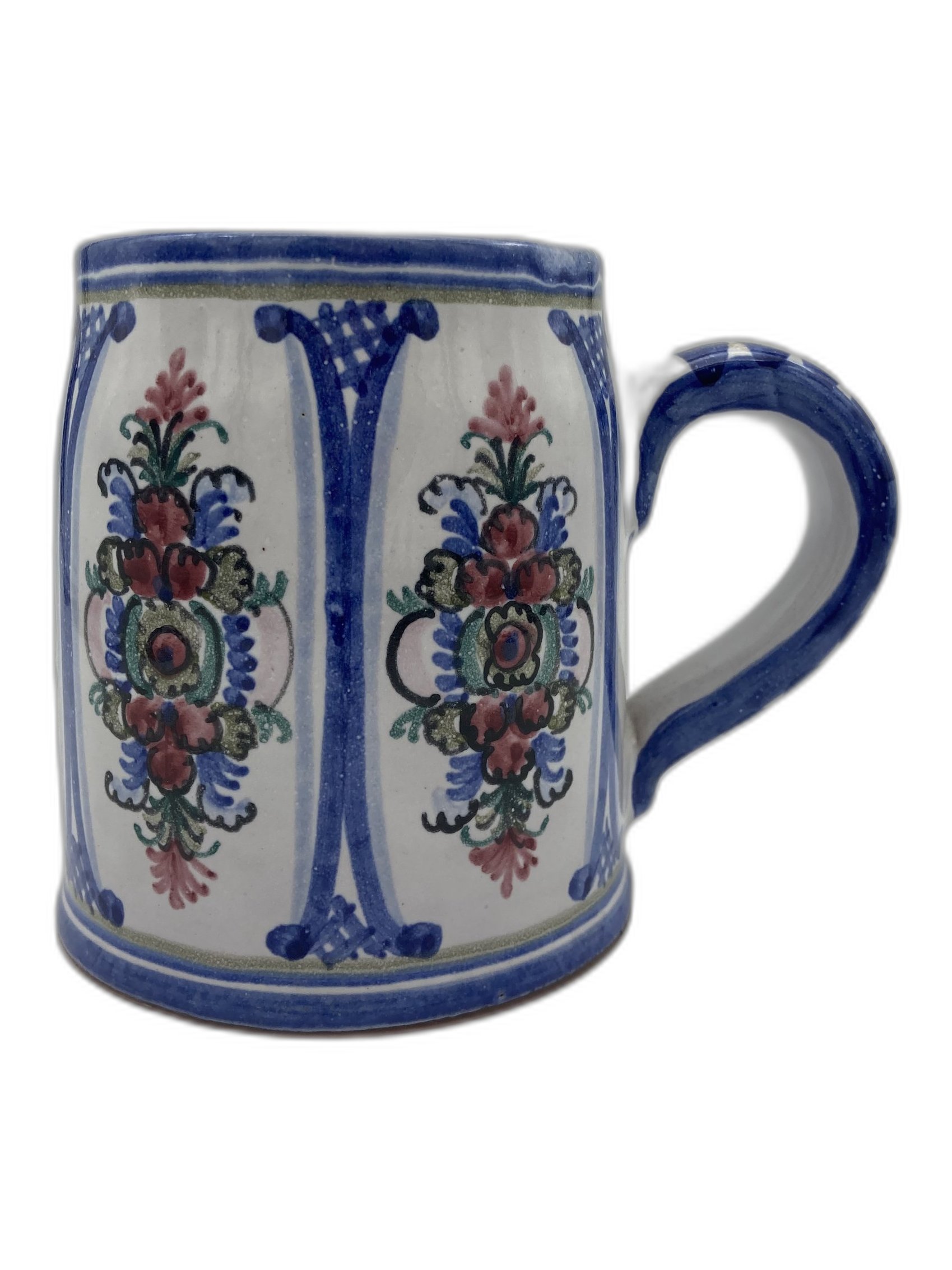 Bierkrug Preiselbeermuster Blau – Bild 2