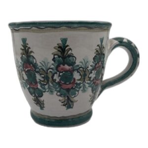 Tasse Preiselbeermuster Grün